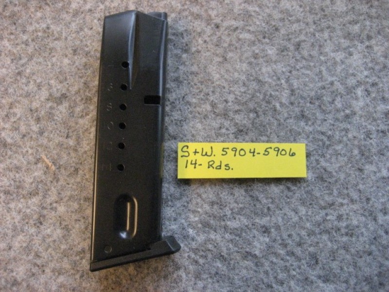 Smith & Wesson model 5904 & 5906 14 rd factory pre ban clip new. , Guns N Parts West
