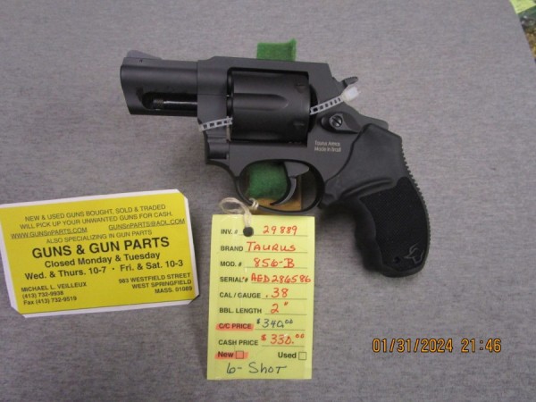 Taurus model 856-B .38 spl, 6-shot new. - Product Image