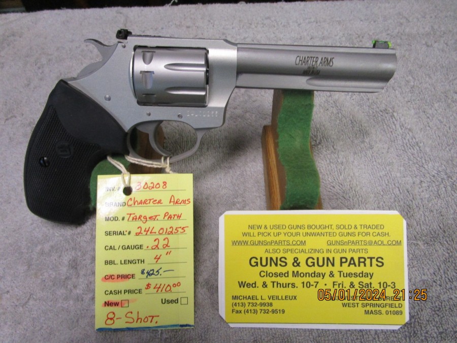 Charter Arms target model Pathfinder .22 caliber.