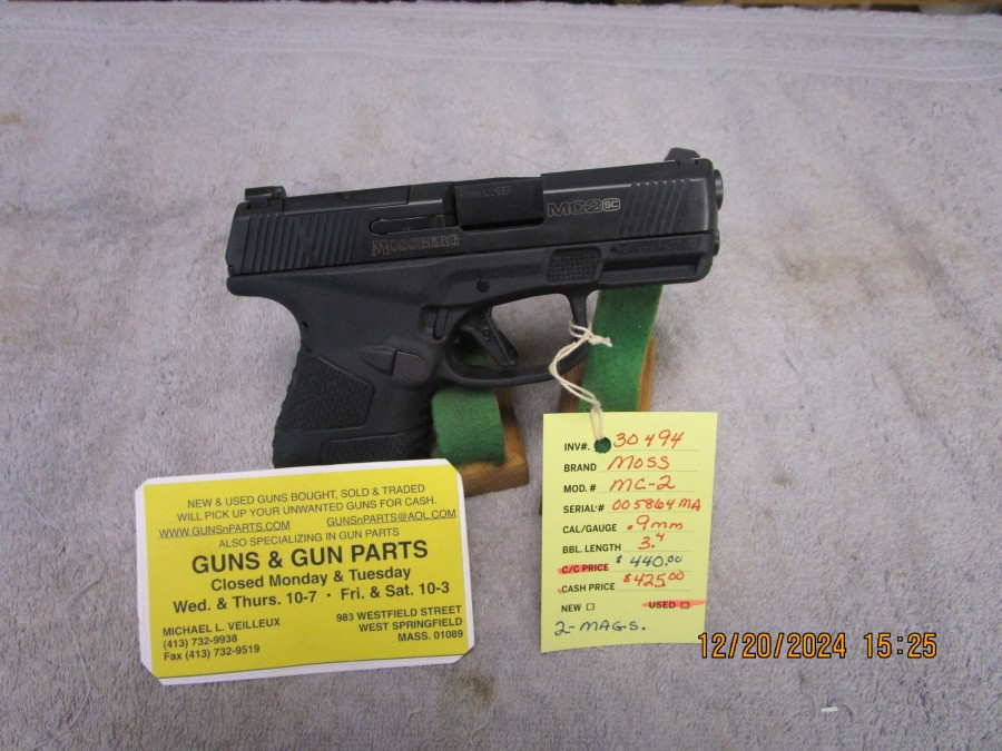 Mossberg MC-2 .9mm 