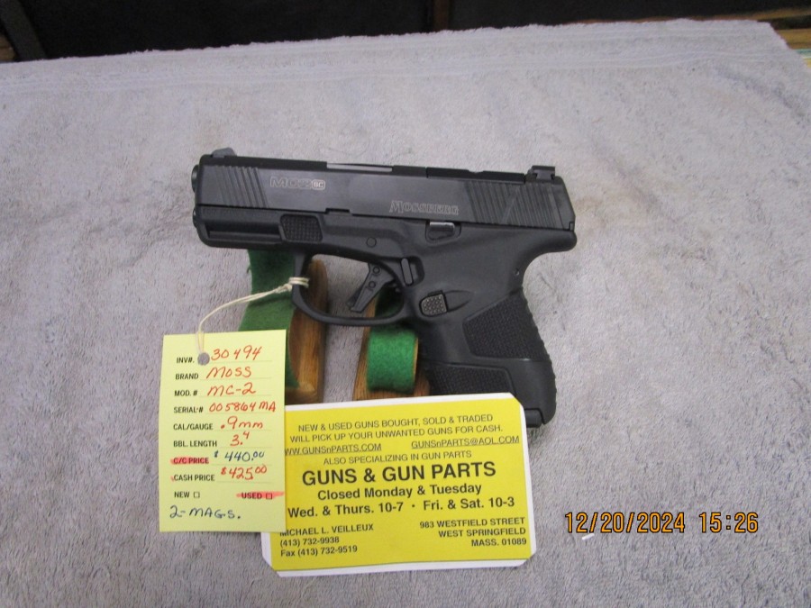 Mossberg MC-2 .9mm 