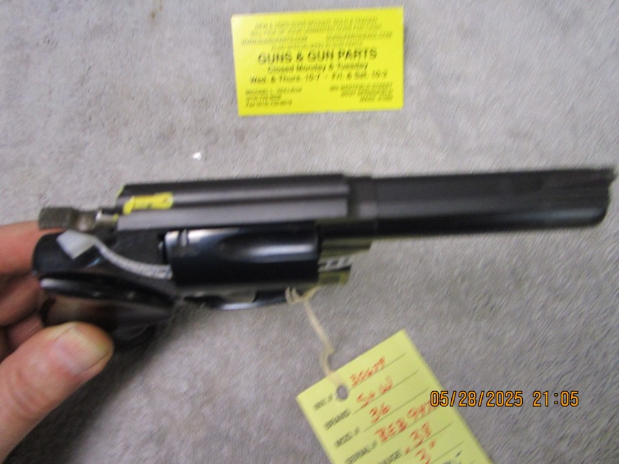 Smith &amp; Wesson model 36-3 .38 spl.   SOLD