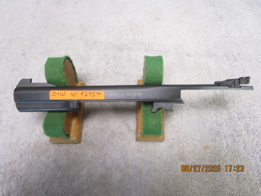 Smith & Wesson model 41-7" .22 caliber barrel.    SOLD - Product Image