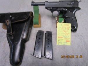 Walther P-38 P-1 Post war .9mm with holster.  SOLD - Product Image