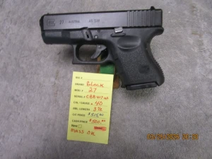 Glock model 23 .40 caliber.  MASS OK. - Product Image