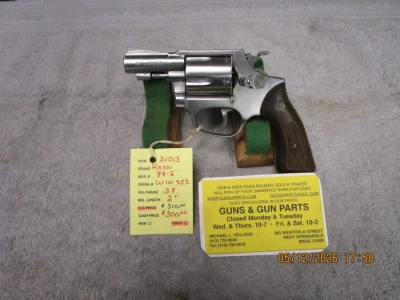 Rossi model 88-2 .38 spl, 2'' barrel S/S. - Product Image