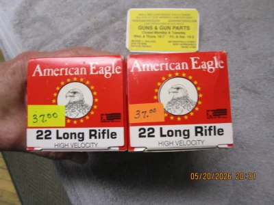American Eagle Brick of 500 rounds high velocity $37.00 - Product Image