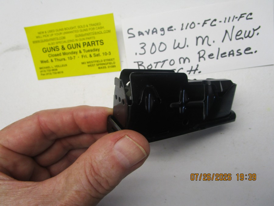 Savage clip for a model 110-FC &amp; 111-FC .300 W. MAG NEW.