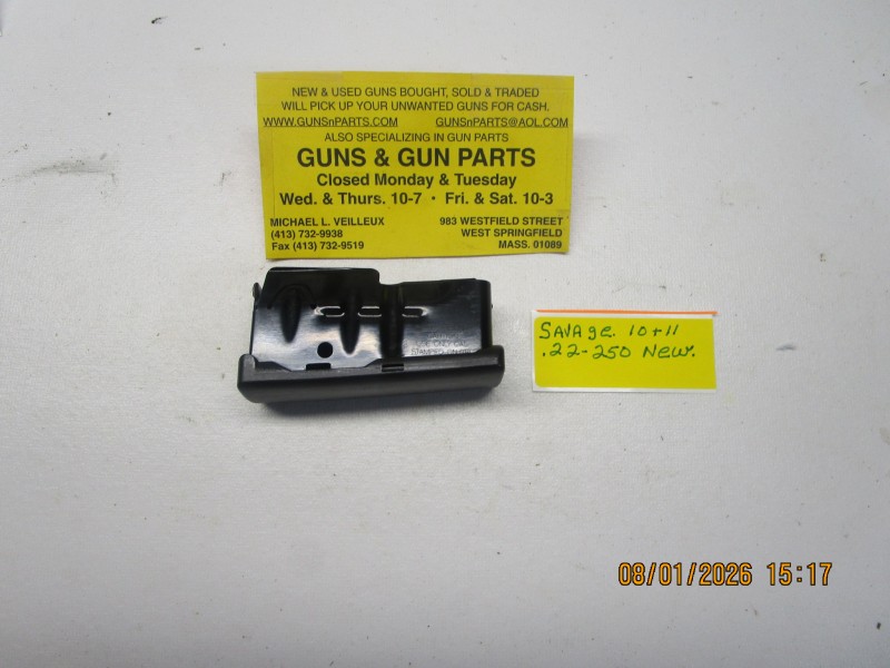 Savage factory clip for a model 10 & 11 .22-250 NEW. - Product Image
