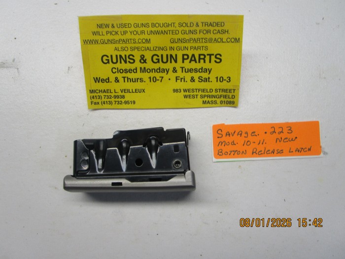 Savage factory clip for a model 10 & 11 .223 caliber new. - Product Image