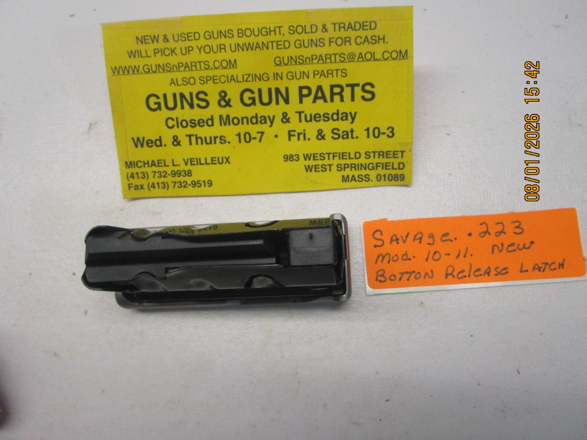 Savage factory clip for a model 10 &amp; 11 .223 caliber new.