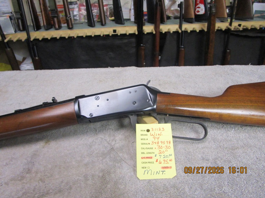 Winchester model 94 .30-30 Nice.