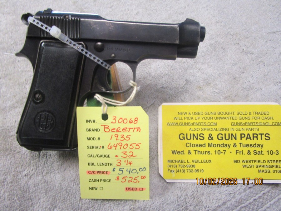 Beretta model 1935 .32 caliber.