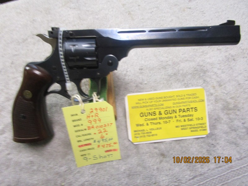 H&R model 999 .22 caliber 6" barrel. - Product Image
