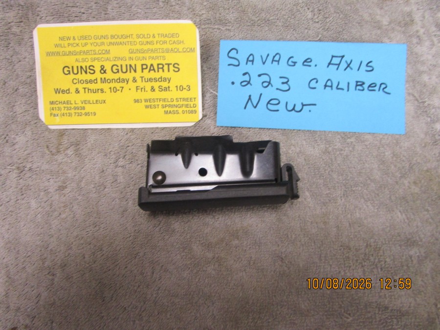 Savage Axis clip .223 caliber new. $35.00 - Product Image