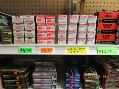 Remington .22 L.R. High Velocity 100 rounds $9.00 - Product Image