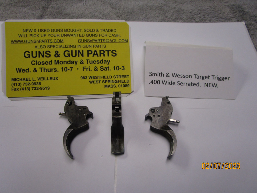 Smith & Wesson Target triggers for K-L-N frame revolvers New.. - Product Image