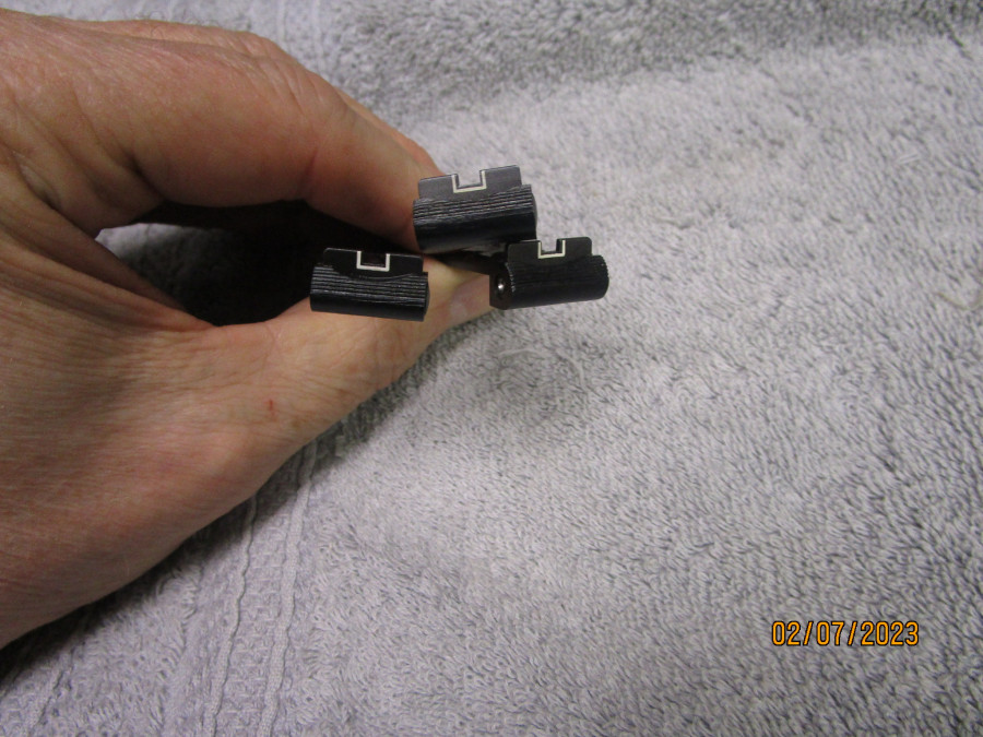 Smith &amp; Wesson revolver rear sight assy. NEW.